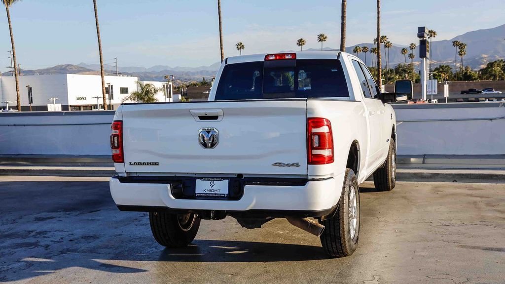 Used 2024 Bright White Clearcoat Ram Laramie image 9