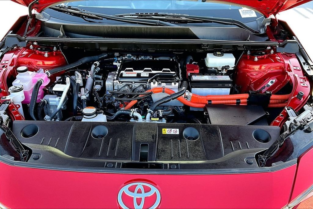 Used 2024 Supersonic Red Toyota XLE image 28