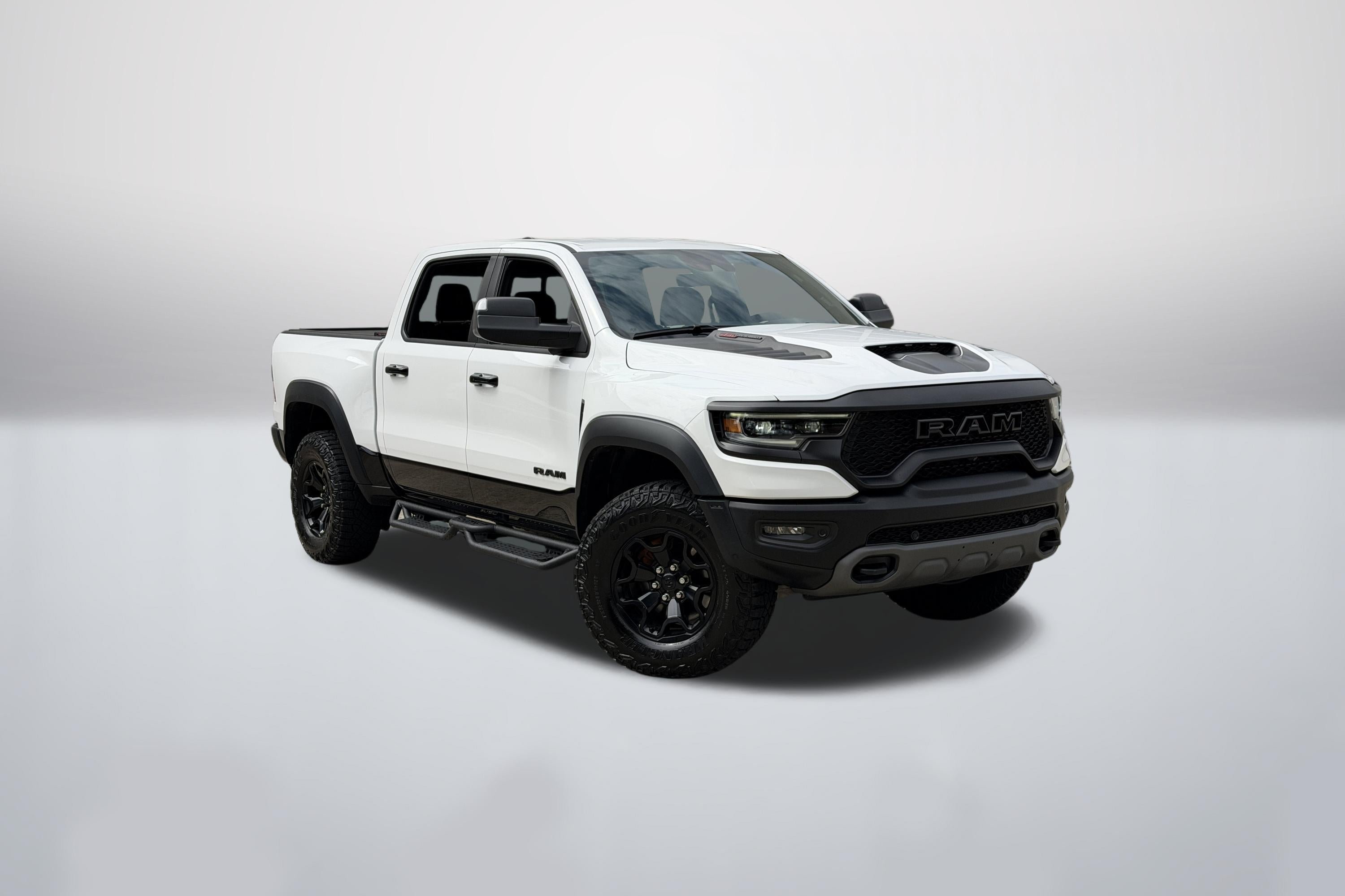 Used 2023 Bright White Clearcoat Ram TRX image 1