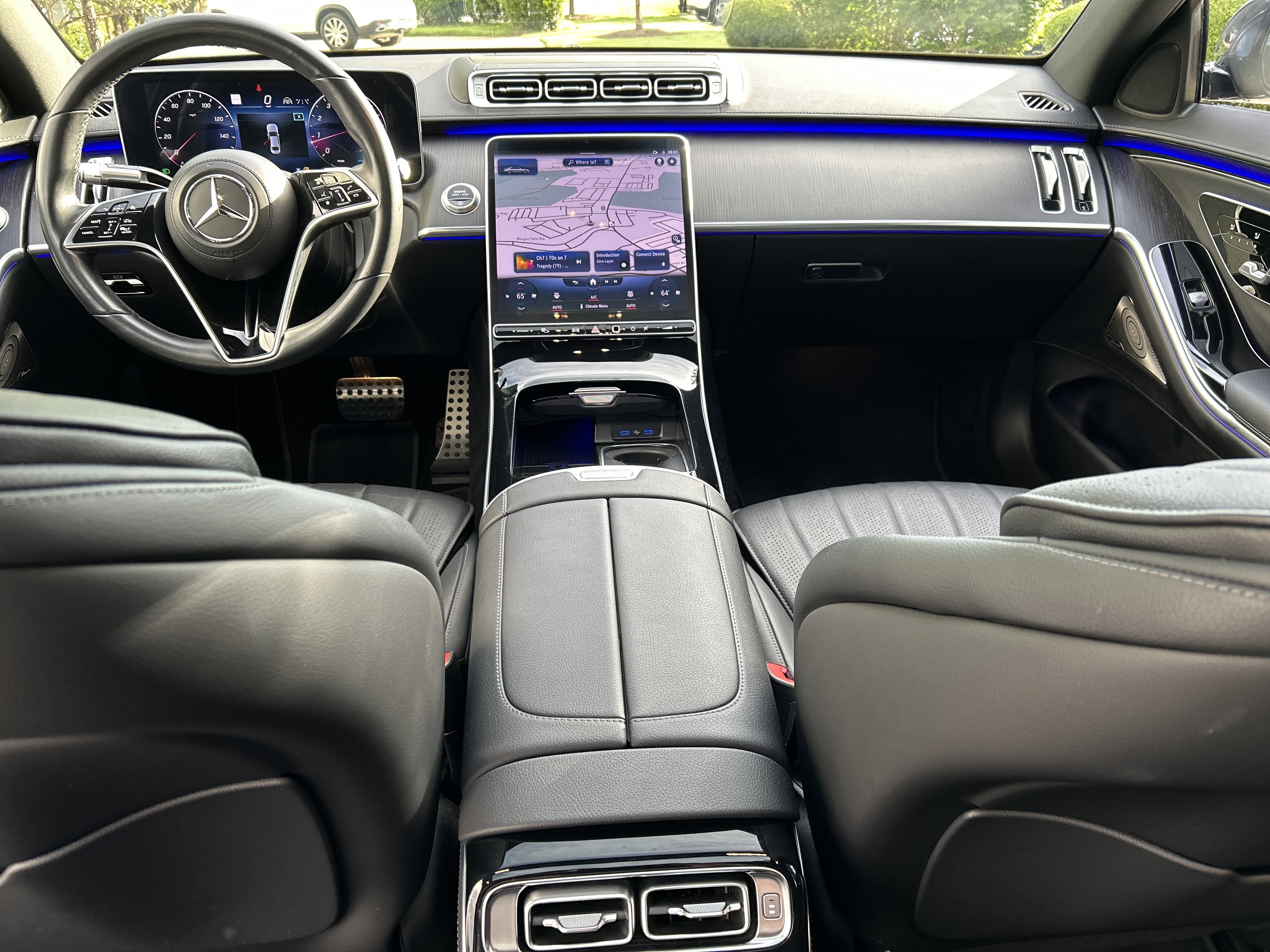 Certified Used 2023 Black Mercedes-Benz S 580 4MATIC® Sedan image 24