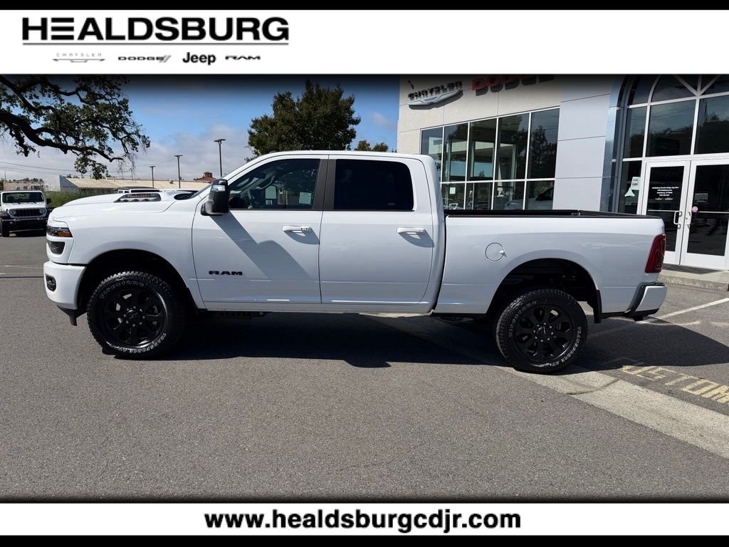 New 2026 Bright White Clear-Coat Exterior Paint RAM Laramie image 2
