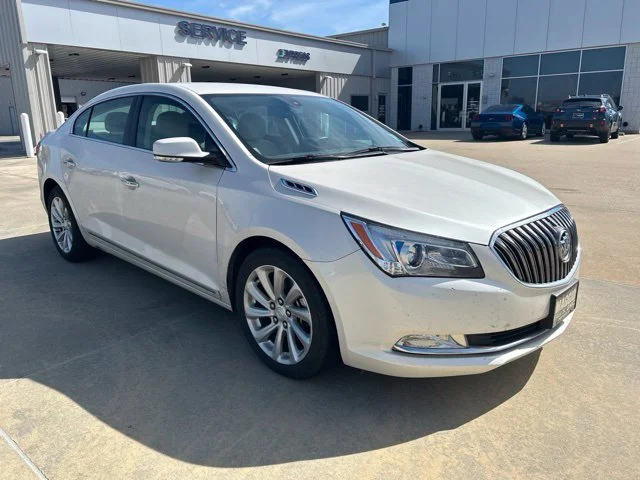 Used 2014 White Buick Leather Group image 2
