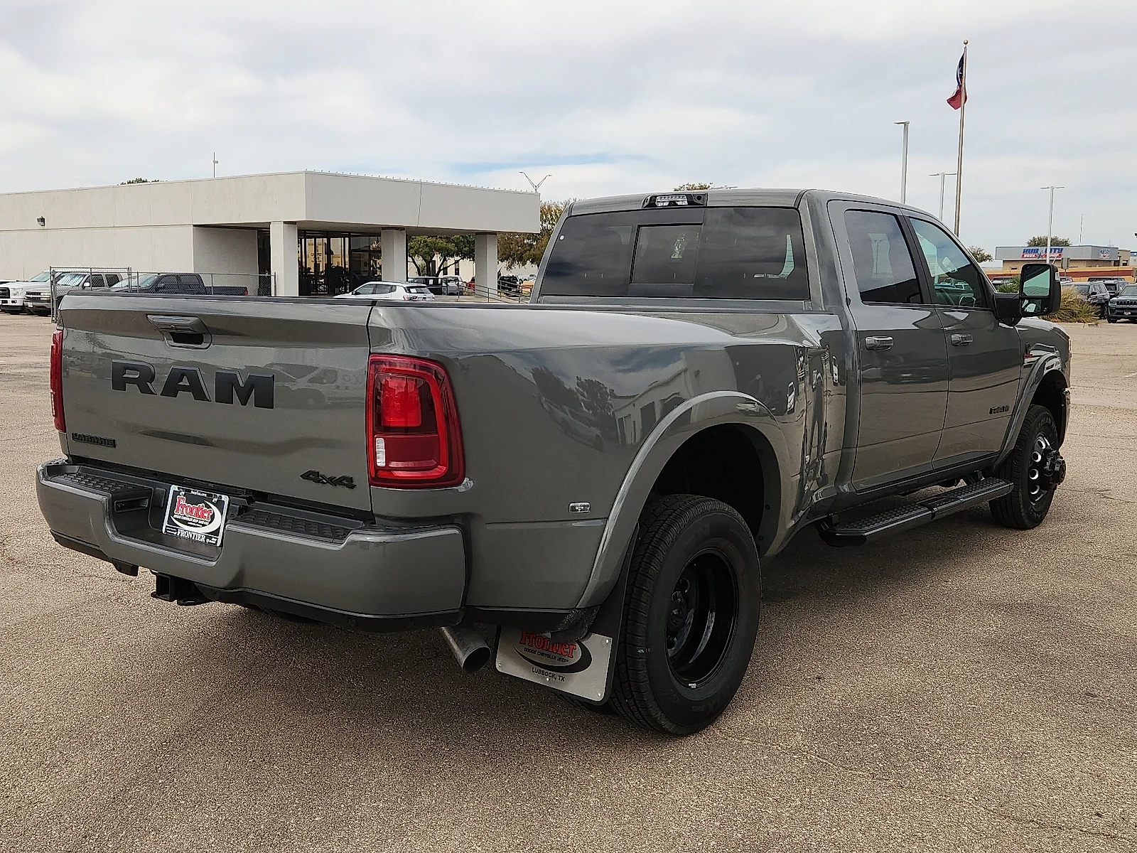 New 2027 Ceramic Gray Clear-Coat  Paint Ram LARAMIE CREW CAB 4X4 8