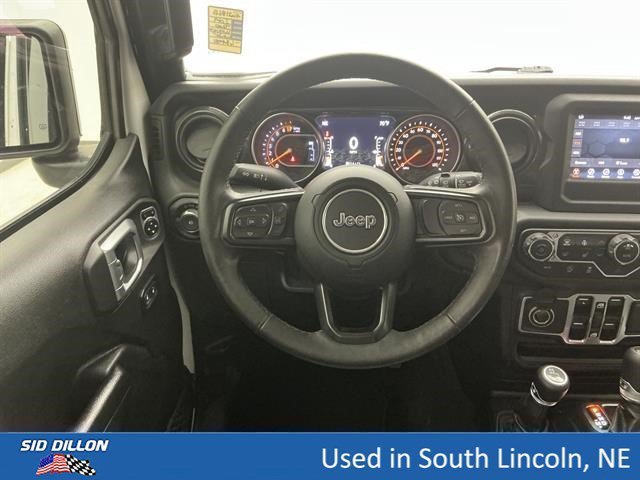 Used 2019 Bright White Clearcoat Jeep Sport Altitude image 21