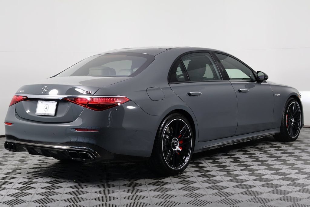 New 2026 MANUFAKTUR Silicon Grey Mercedes-Benz AMG® S 63 E 4MATIC® Sedan image 12