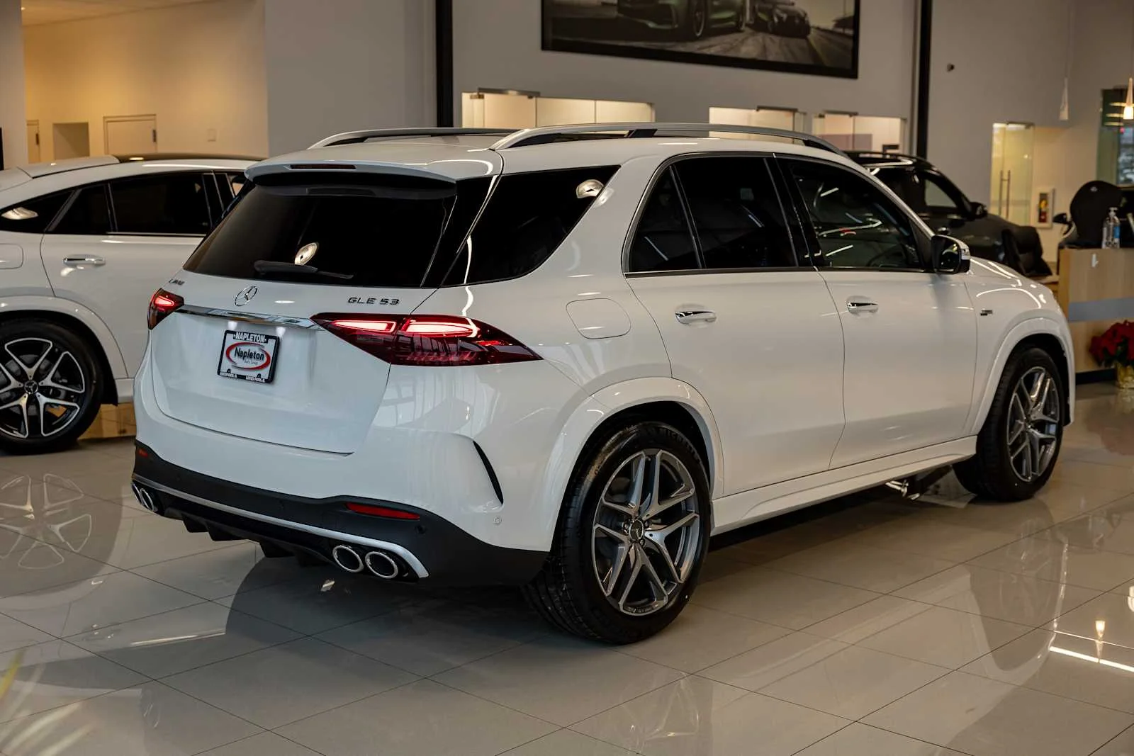 New 2026 Polar White Mercedes-Benz AMG® GLE 53 4MATIC+ SUV image 5