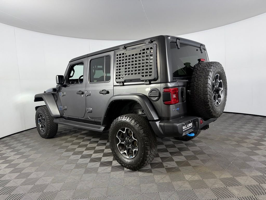 Certified Used 2023 Gray Jeep Rubicon 4xe image 9