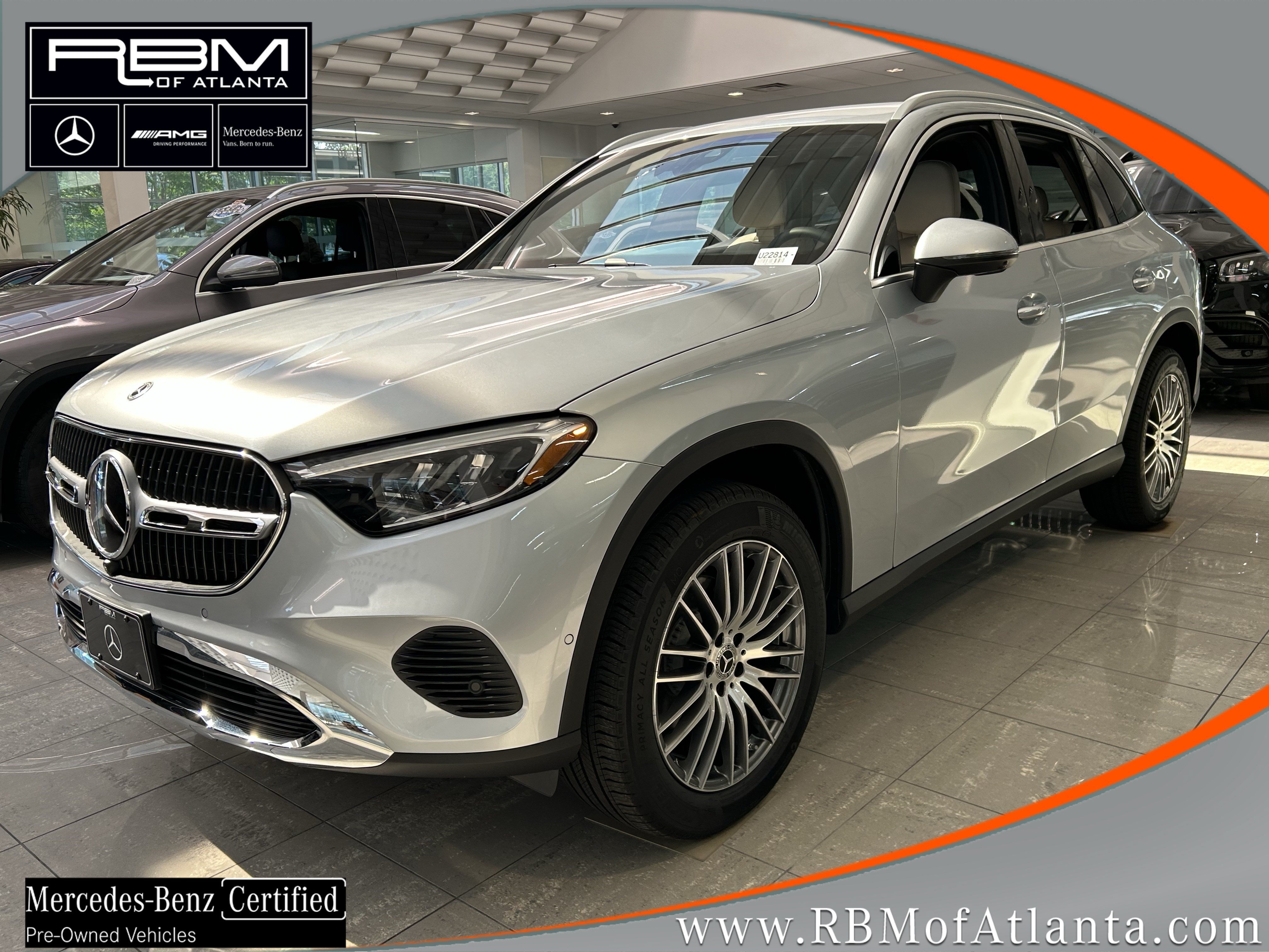 Certified Used 2026 Cirrus Silver Metallic Mercedes-Benz GLC 300 4MATIC® SUV image 1