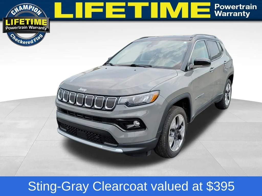 Used 2022 Gray Jeep Limited image 1