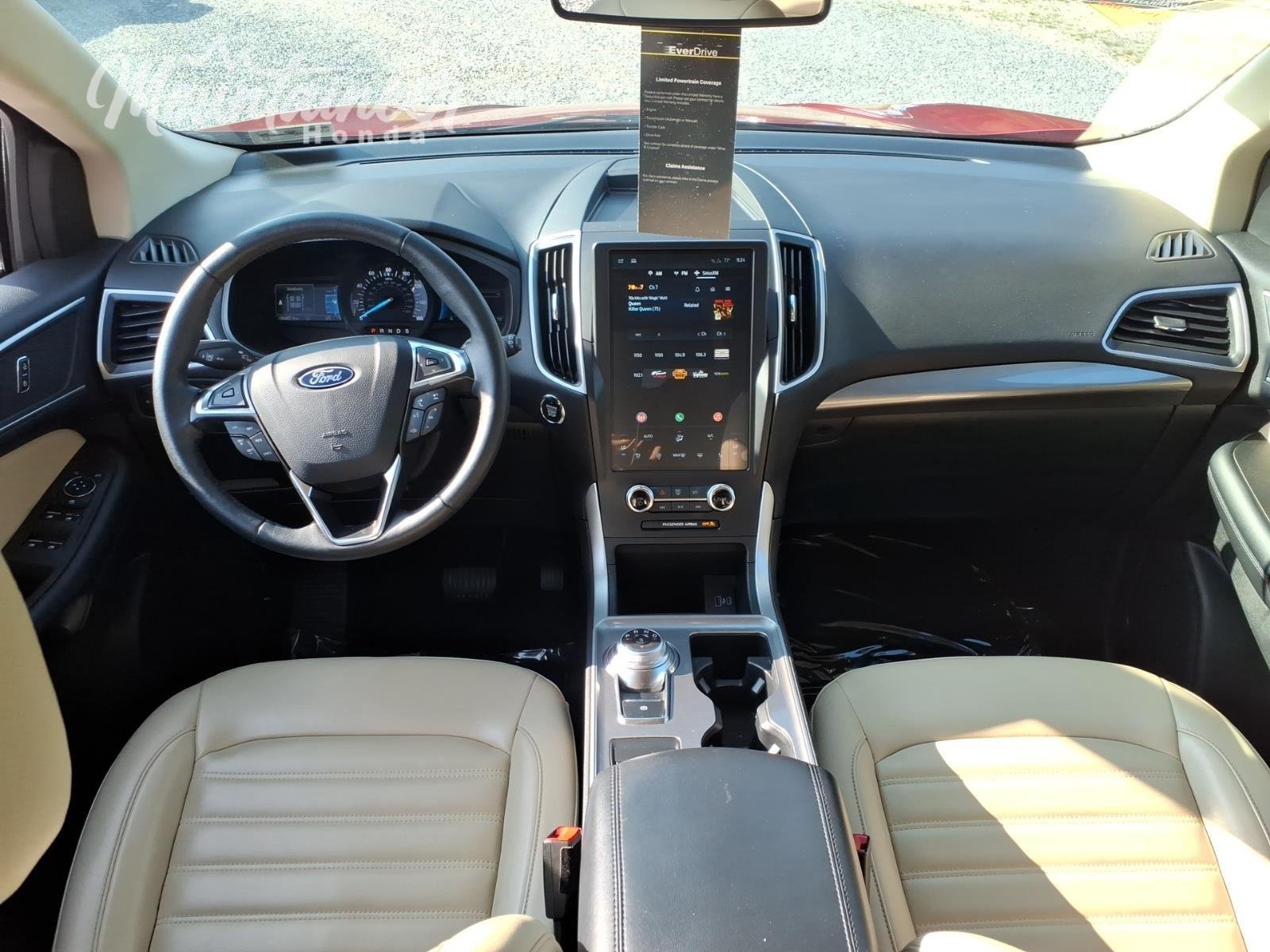 Used 2024 Rapid Red Metallic Tinted Clearcoat Ford SEL image 25