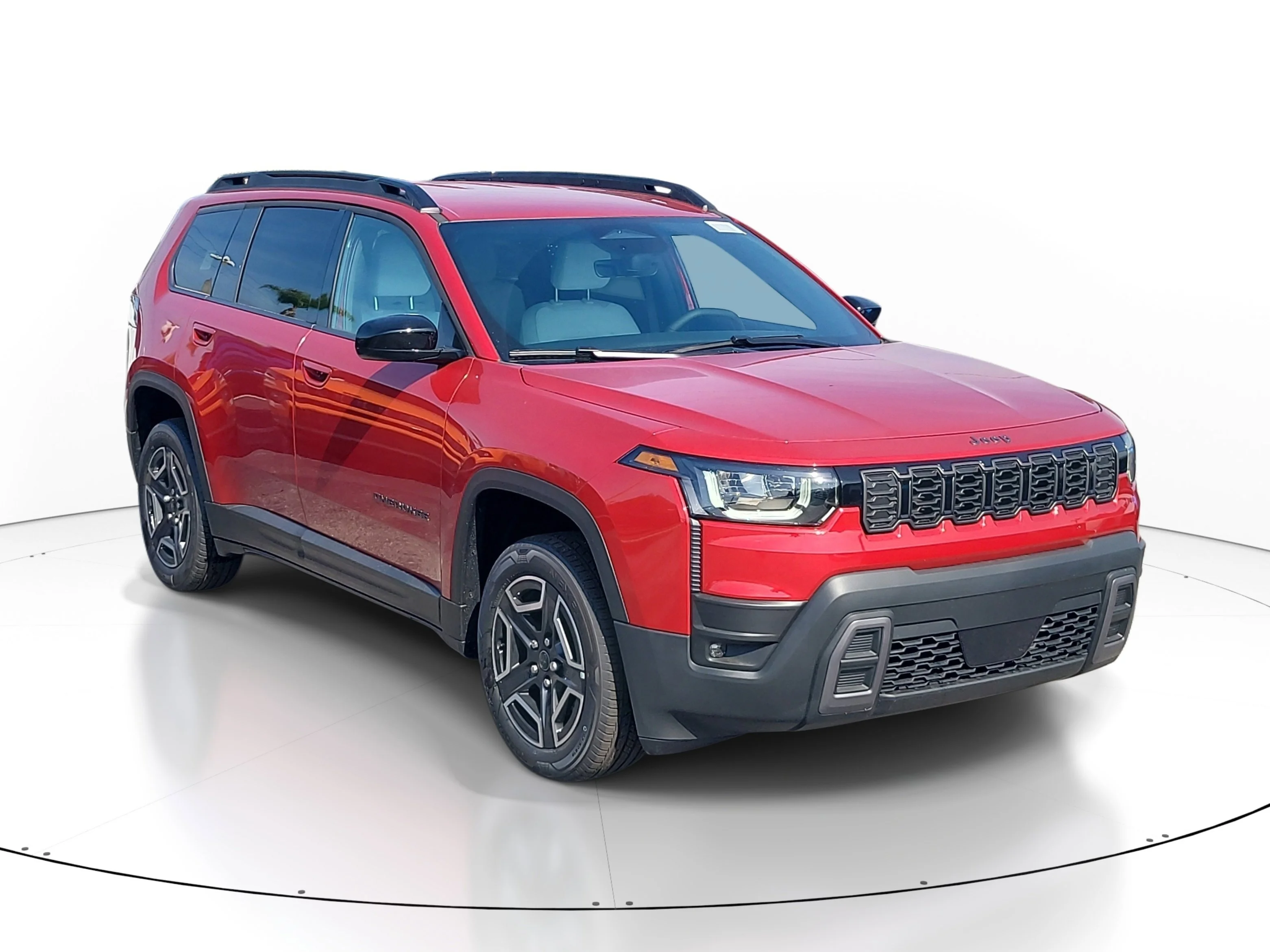 New 2026 Red Hot Pearlcoat Jeep Laredo image 2