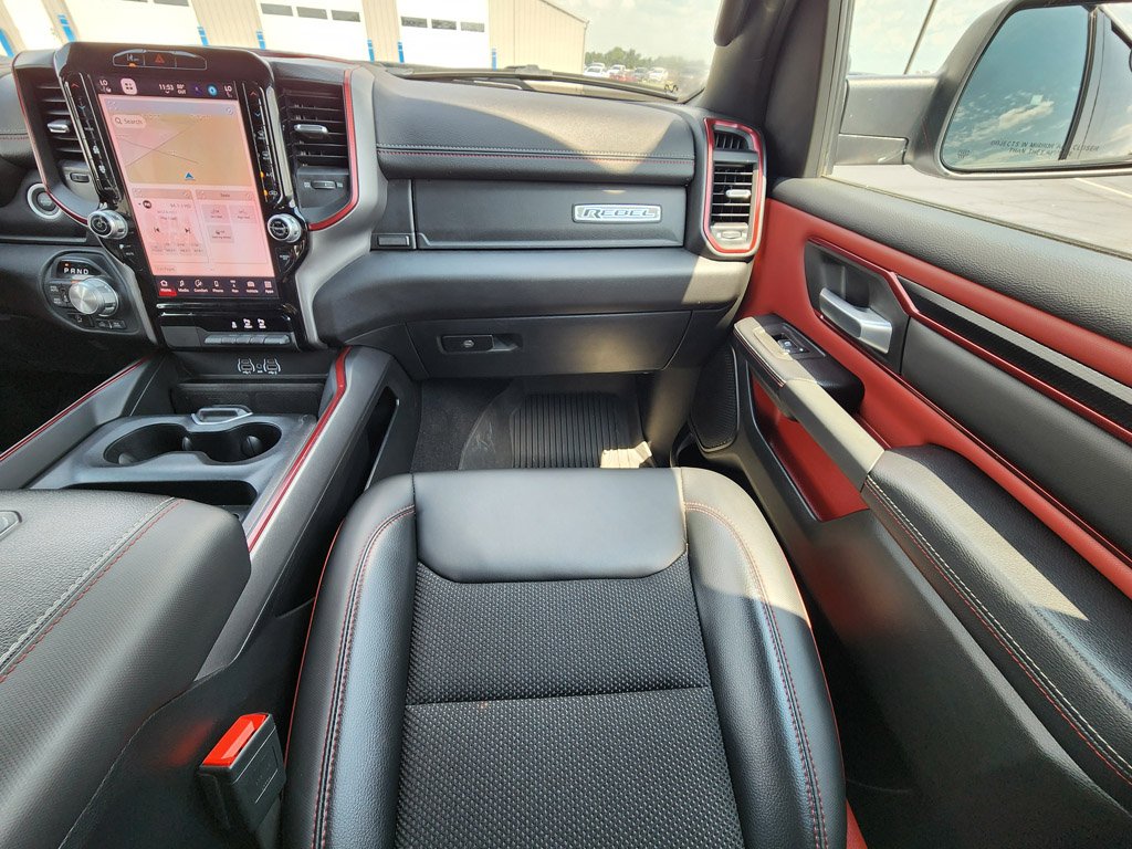 Used 2025 Bright White Clearcoat Ram Rebel image 26
