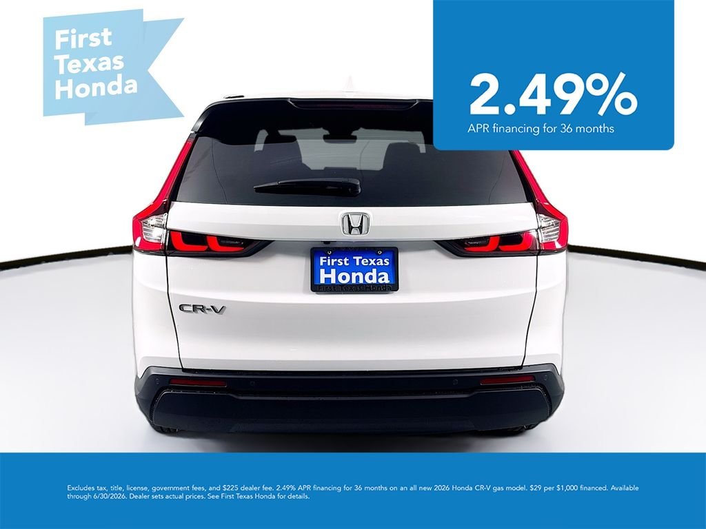 New 2026 Platinum White Pearl Honda EX-L image 6