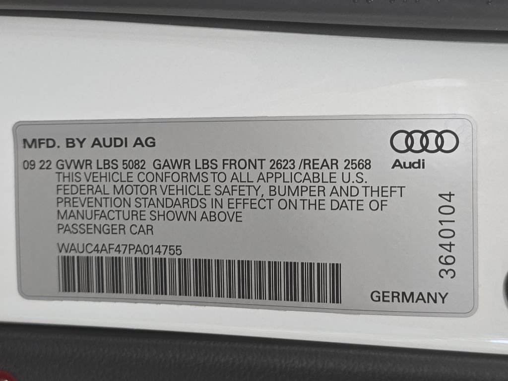 Used 2023 Glacier White Metallic Audi 3.0T Prestige image 29