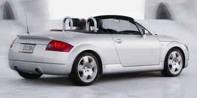 Used 2004 Red Audi ROADSTER QTR image 1