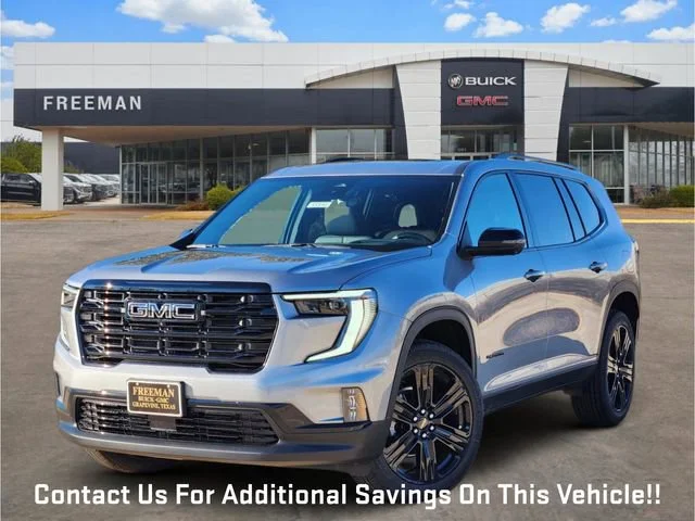 New 2026 GMC Acadia Elevation