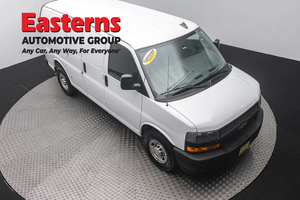 Used 2021 White Chevrolet Work Van image 3