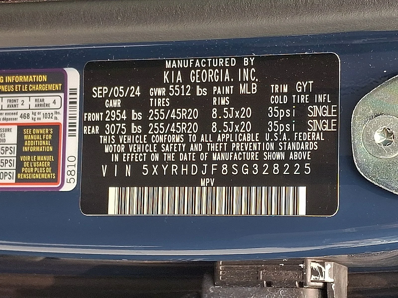 Certified Used 2025 Black Kia X-Line EX image 26