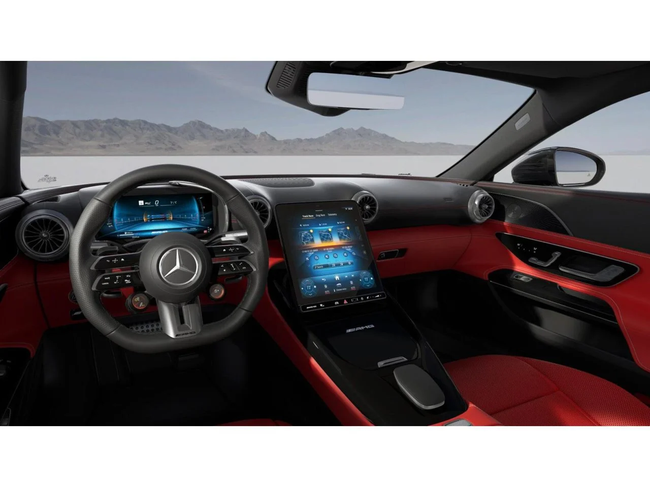 New 2027 Obsidian Black Metallic Mercedes-Benz AMG® GT 43 Coupe image 3
