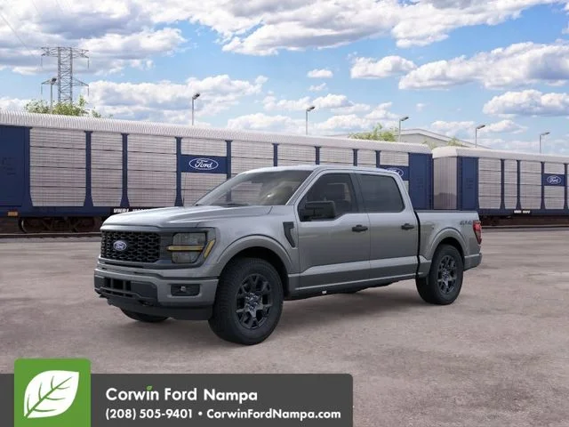 New 2026 Carbonized Gray Metallic Ford STX image 3