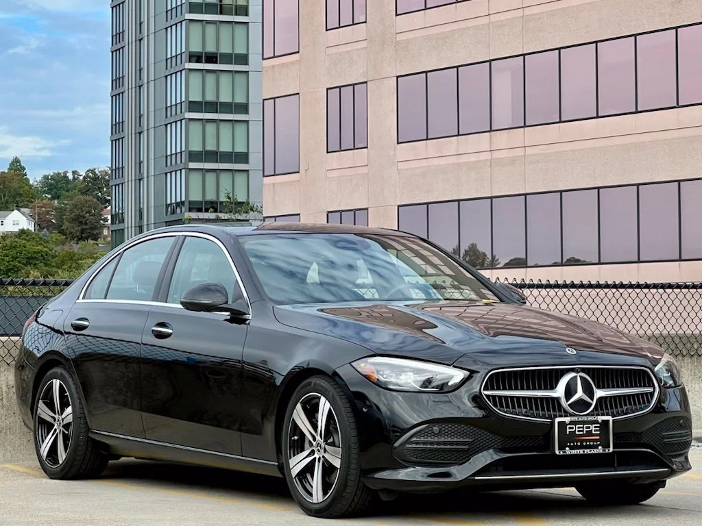 Certified Used 2024 Black Mercedes-Benz C 300 image 1