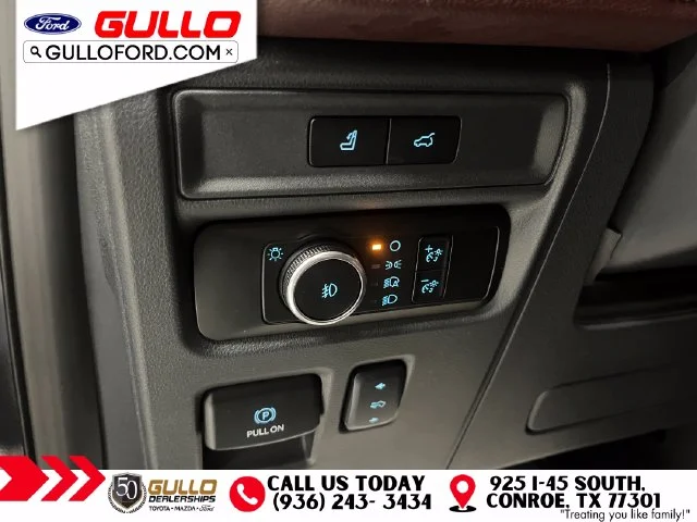 Used 2024 Dark Matter Gray Metallic Ford Limited image 23