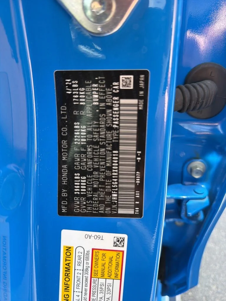 Used 2024 Boost Blue Pearl Honda  image 18