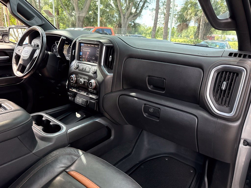 Used 2021 SATIN STEEL METALLIC GMC AT4 image 28