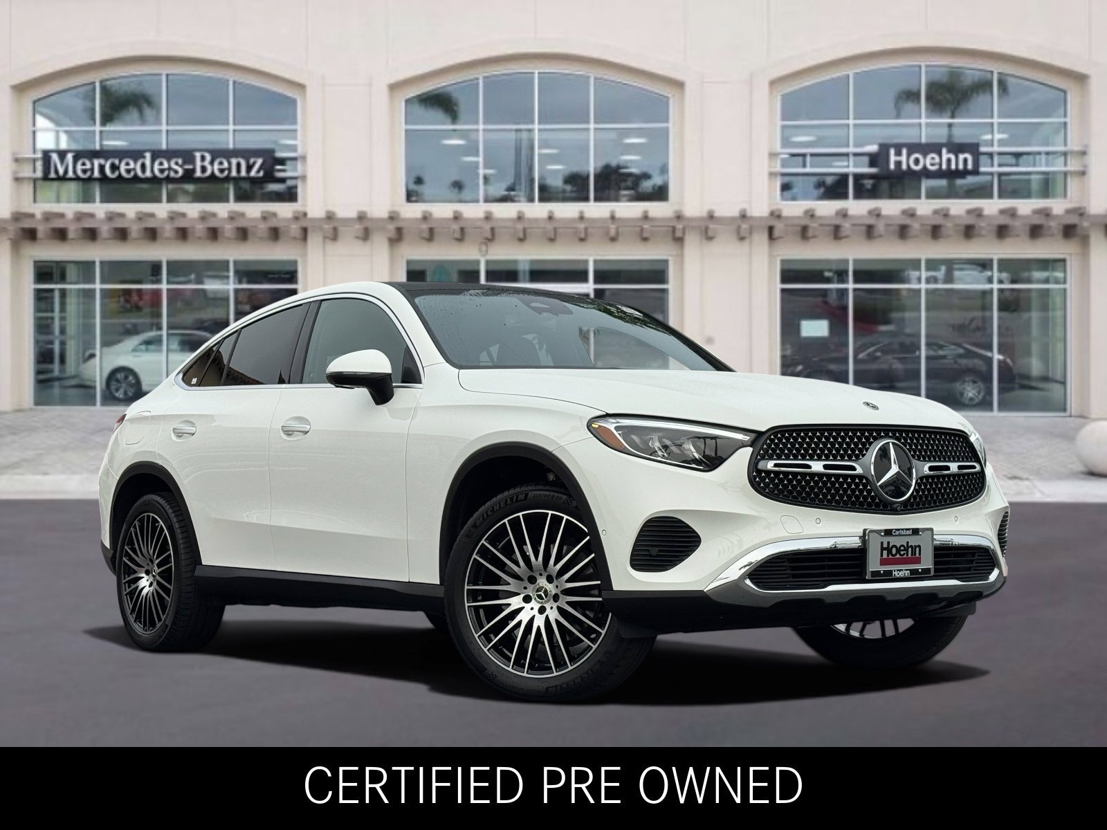 Certified Used 2026 White Mercedes-Benz GLC 300 Coupe image 1