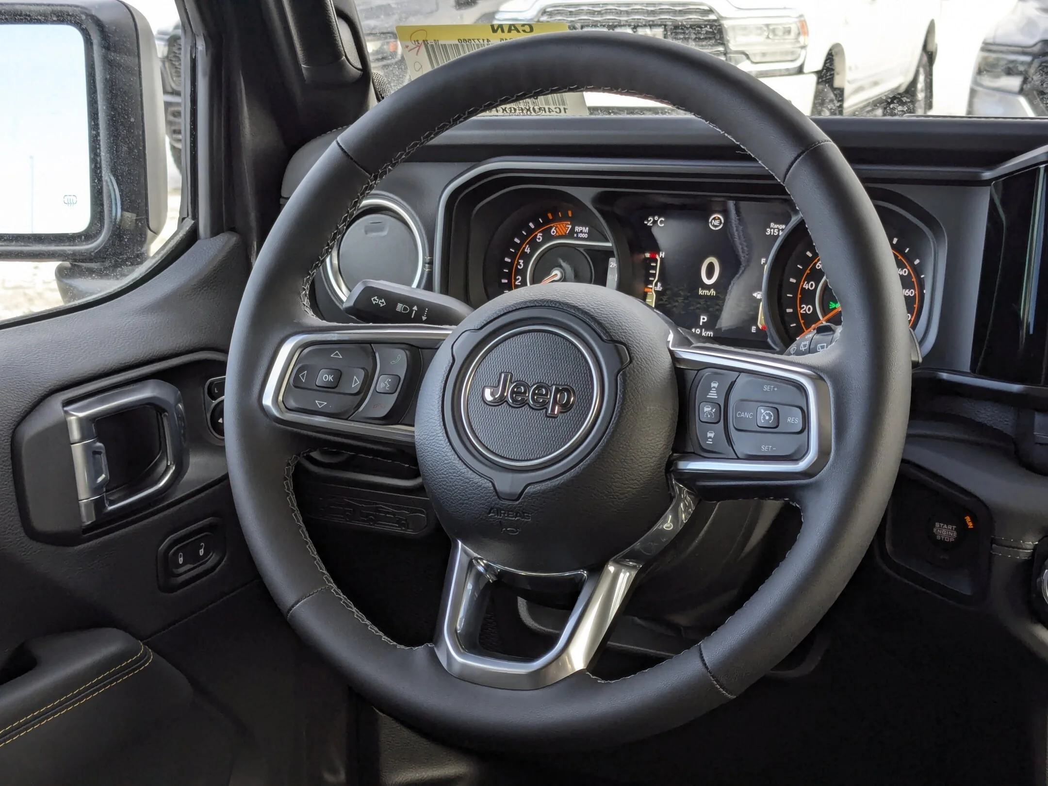 New 2026 Grey Jeep Sahara - - 4x4 - McKinley Leather - Body-Color Top - Alpine Audio - Remote Start & More! image 15