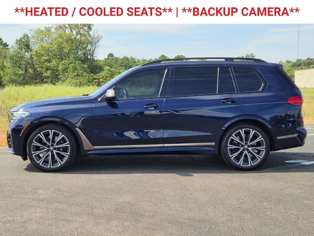 Used 2022 Tanzanite Blue II Metallic BMW M50i image 5