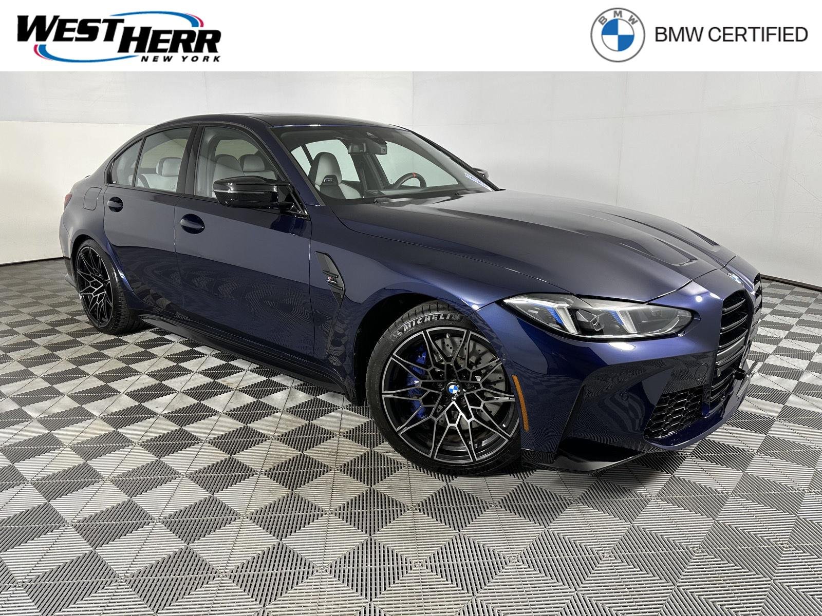Certified Used 2026 Tanzanite Blue II Metallic BMW Competition xDrive image 1