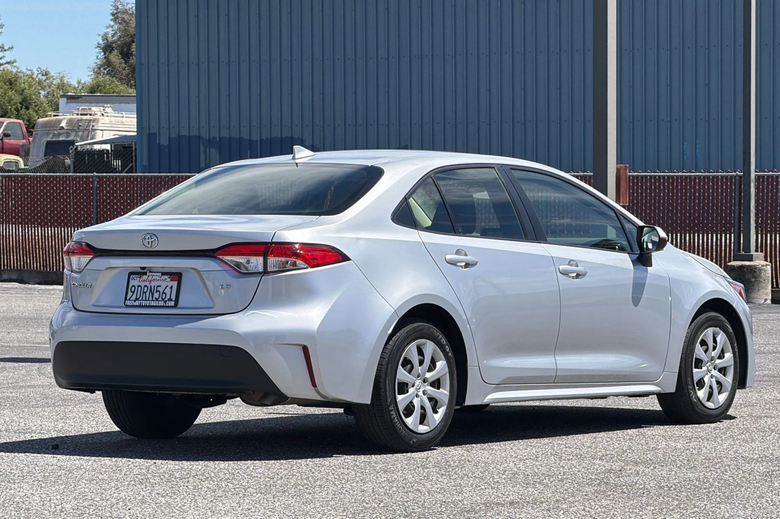 Used 2023 Silver Toyota LE image 5