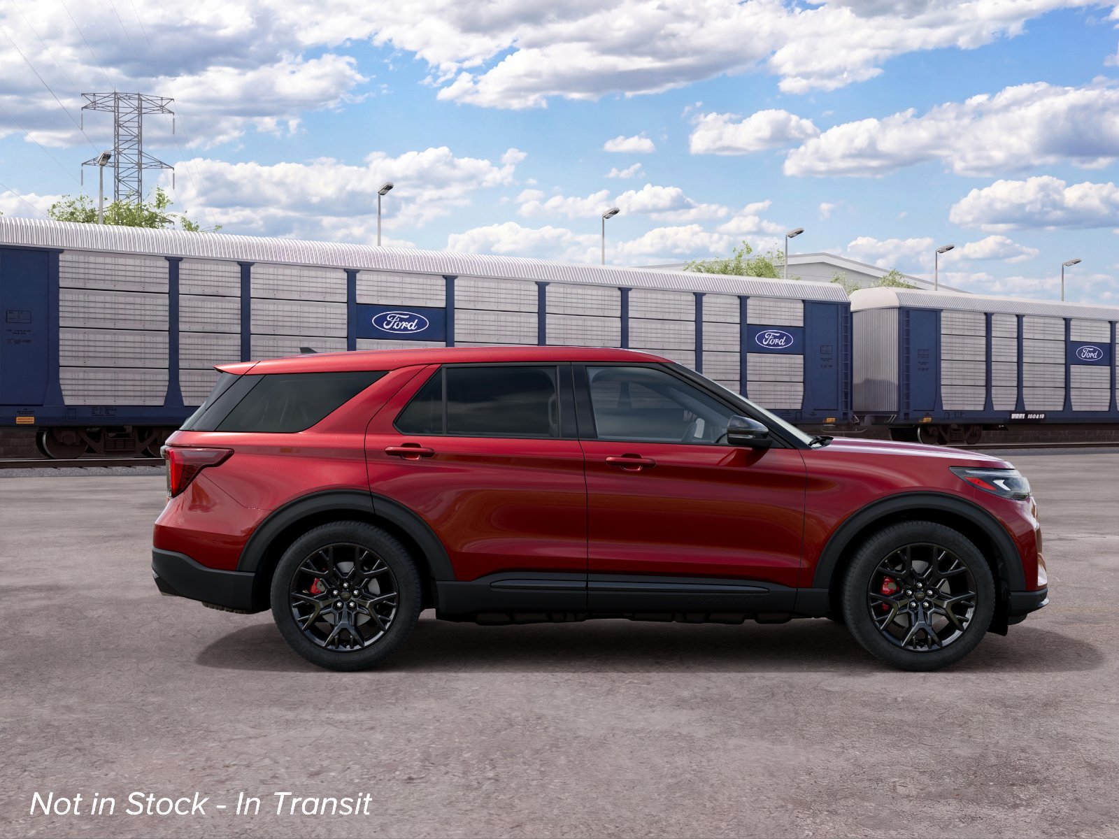 New 2027 Ruby Red Metallic Tinted Clearcoat Ford ST image 8