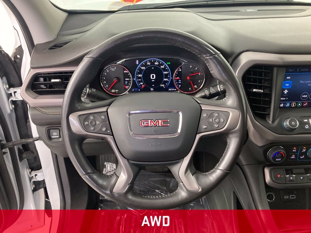 Used 2022 Summit White GMC AT4 image 8