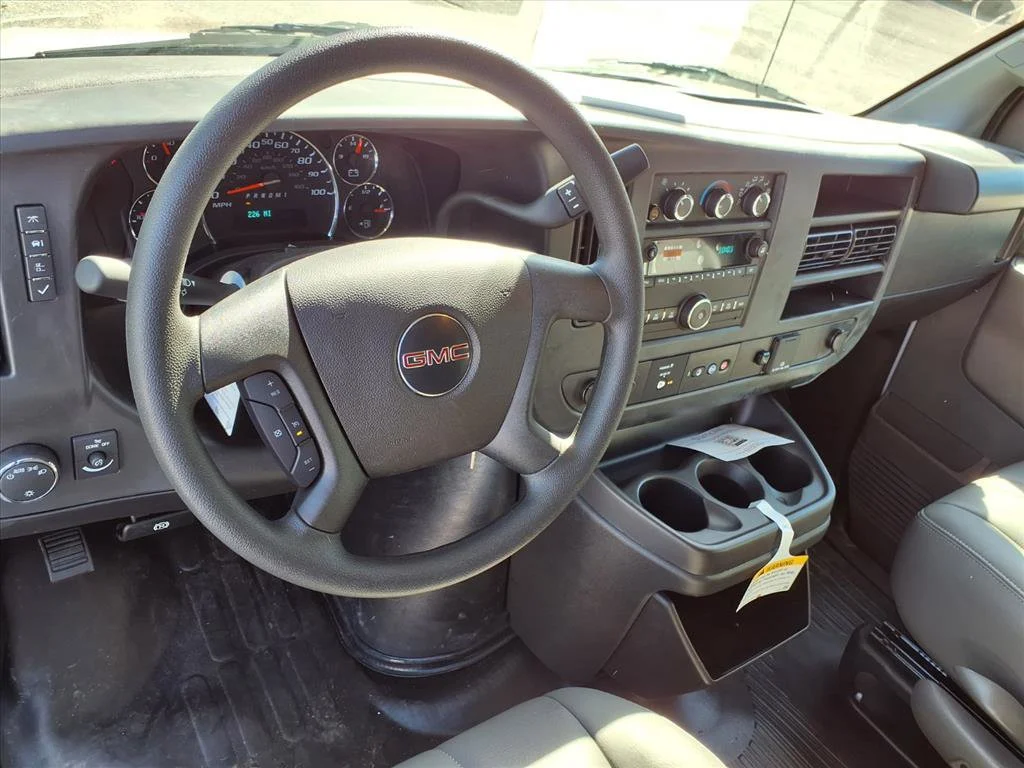 New 2025 Summit White GMC Work Van image 2