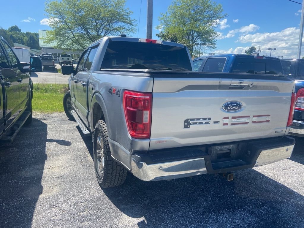 Used 2021 Silver Metallic Ford XLT image 4