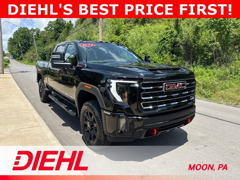 Used 2024 Black GMC AT4 image 1