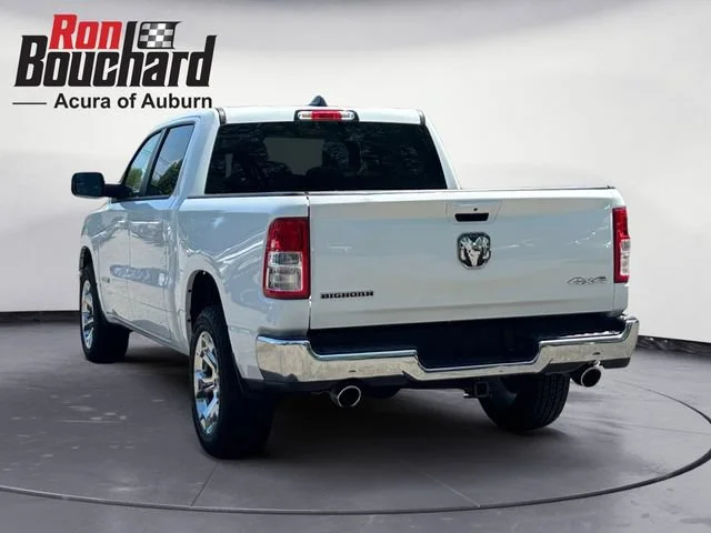 Used 2022 Bright White Clearcoat Ram Big Horn image 4