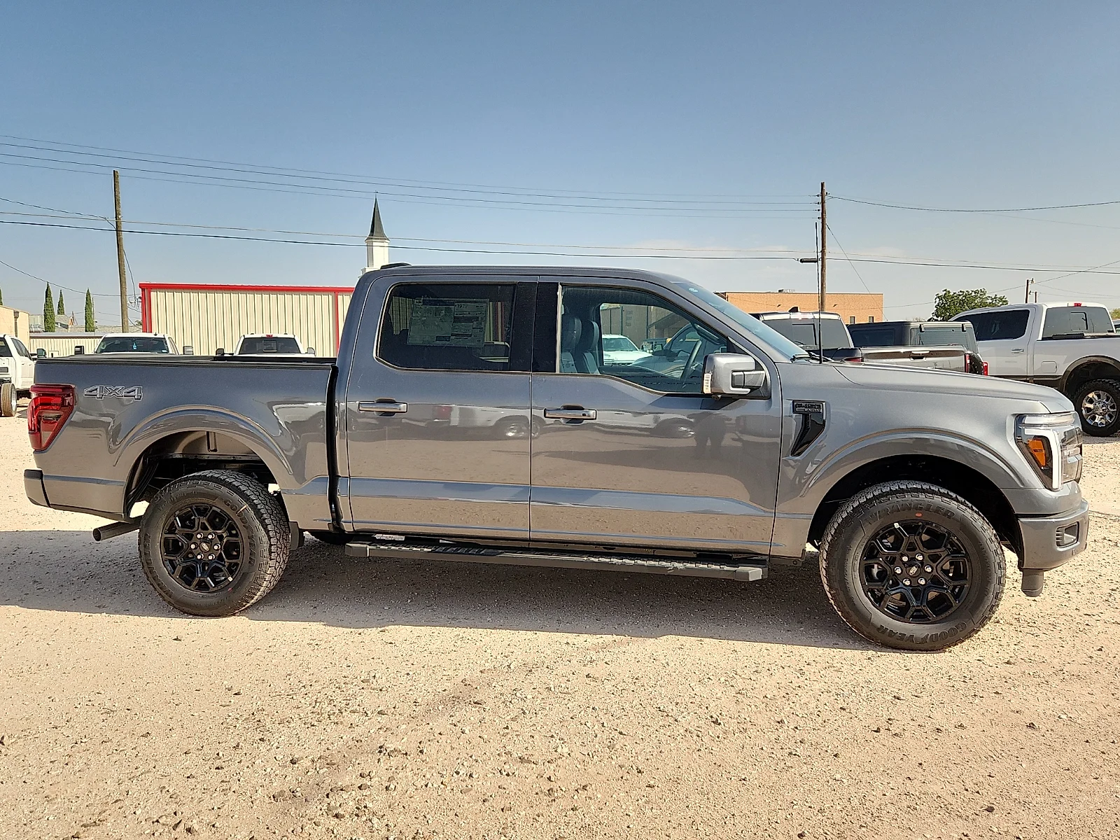 New 2026 Carbonized Gray Metallic Ford Lariat image 8