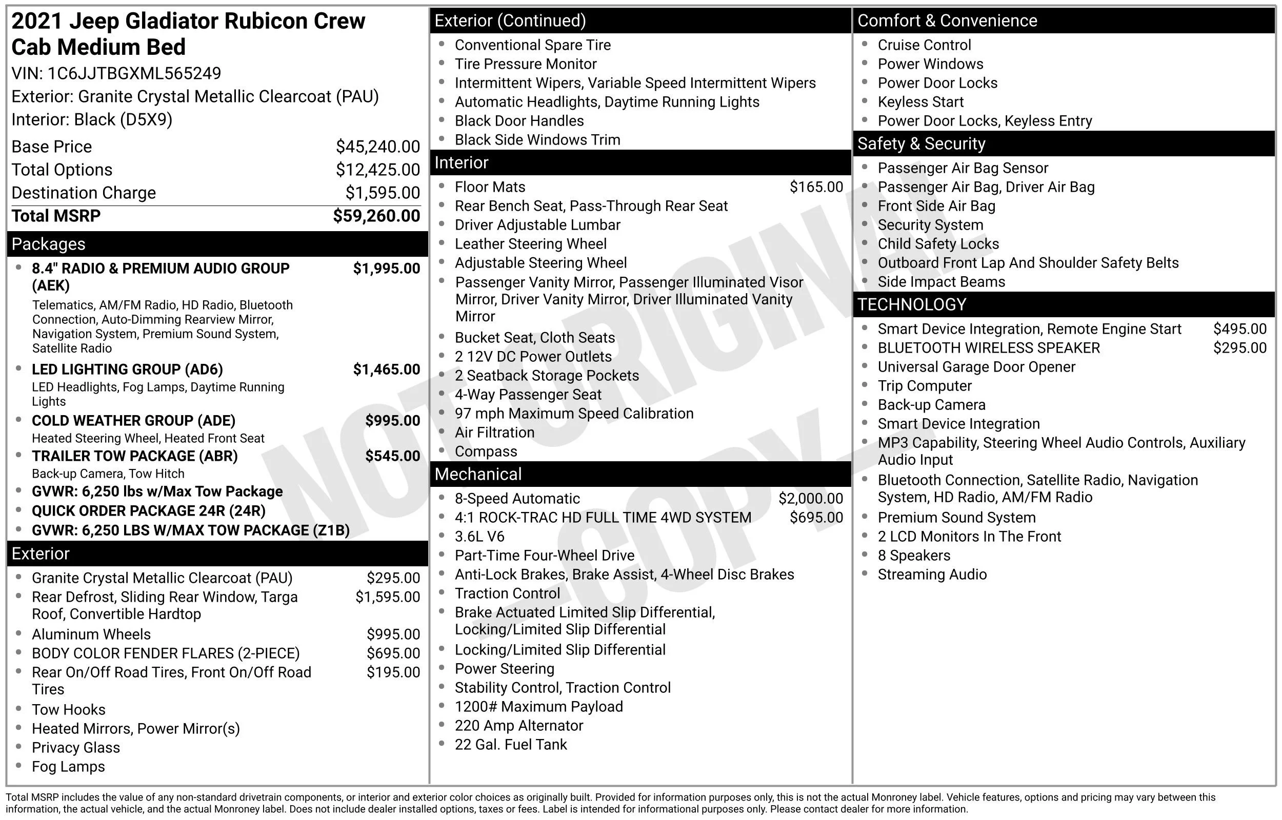 Used 2021  Jeep Rubicon image 41