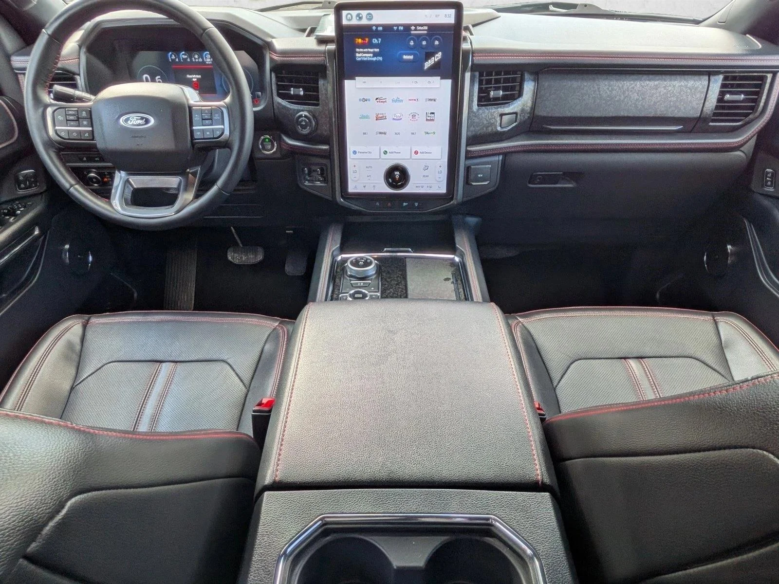 Used 2023 Agate Black Metallic Ford Limited image 17