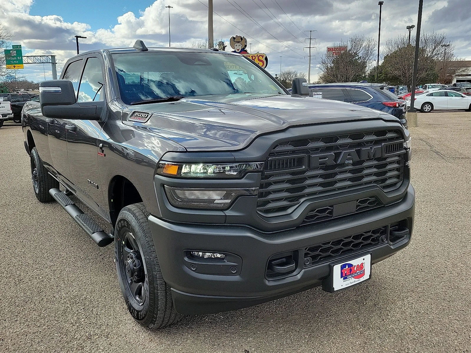 New 2026 PAU Granite Cry Ram TRADESMAN CREW CAB 4X4 8