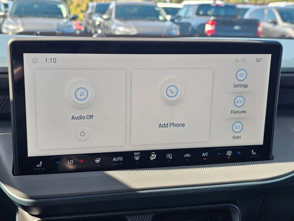 New 2025 Azure Gray Metallic Tri-Coat Ford XLT image 29