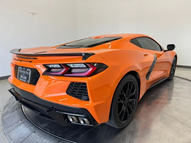 Used 2024 Amplify Orange Tintcoat Chevrolet Stingray image 28