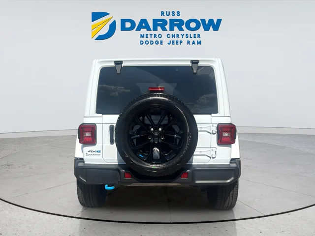 Used 2023 White Jeep Sahara 4xe image 4