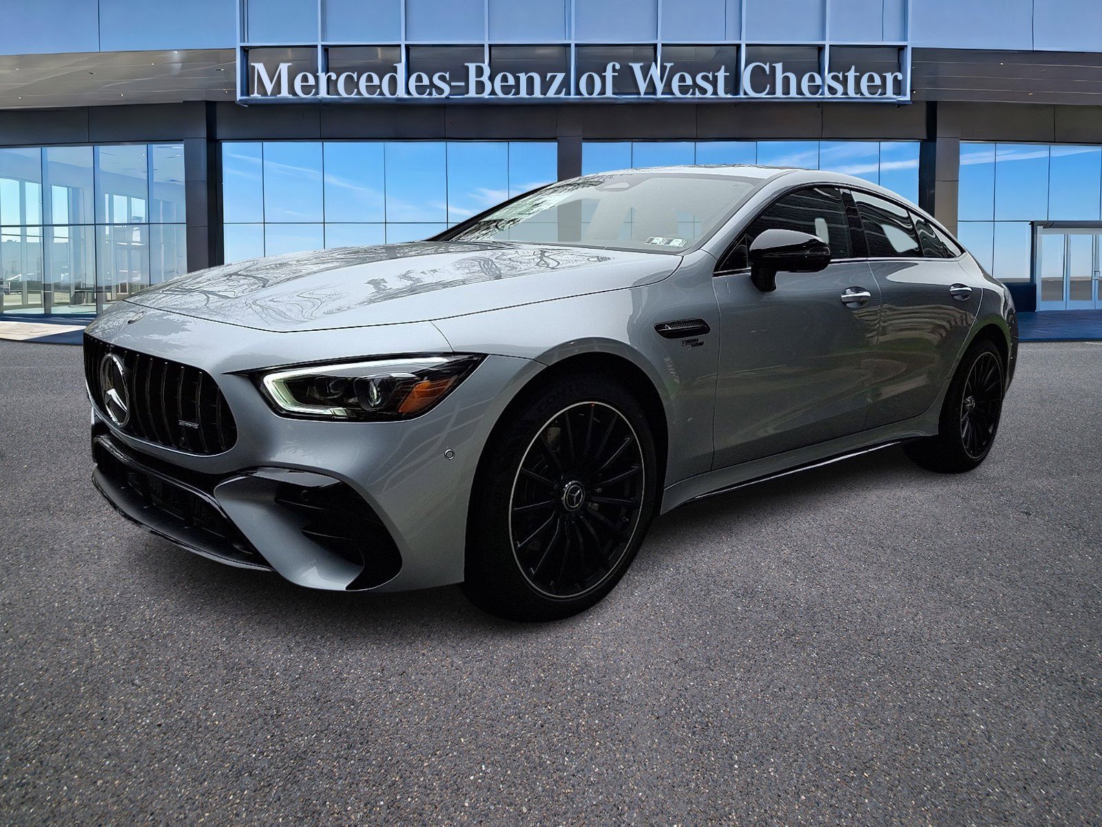 New 2026 Cirrus Silver Metallic Mercedes-Benz AMG® GT 43 4-Door Coupe image 25