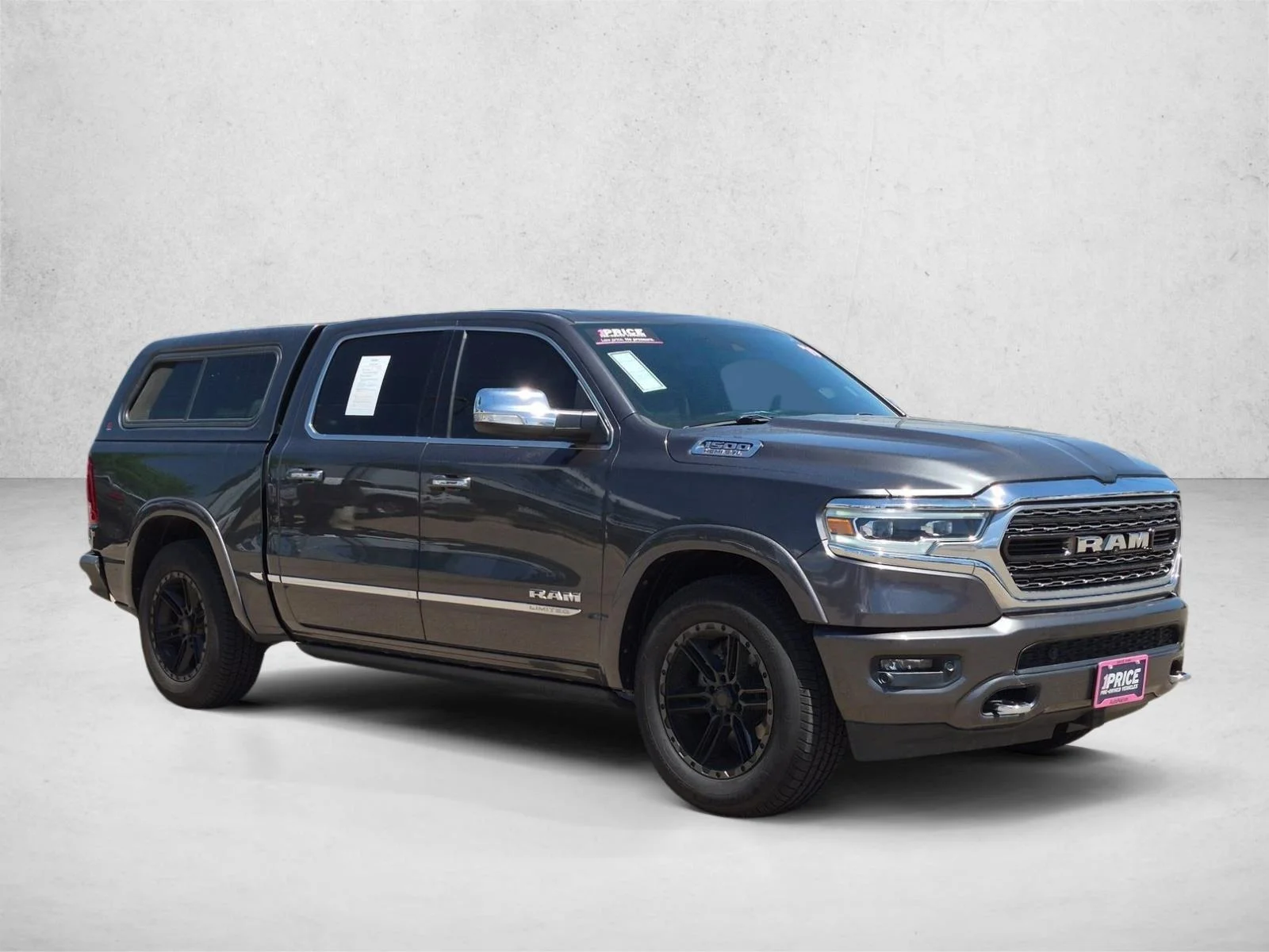 Used 2019 Granite Crystal Clearcoat Metallic Ram Limited image 3