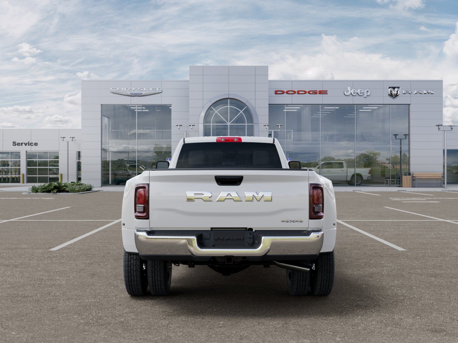 New 2026 Bright White Clear-Coat Exterior Paint RAM Tradesman image 39