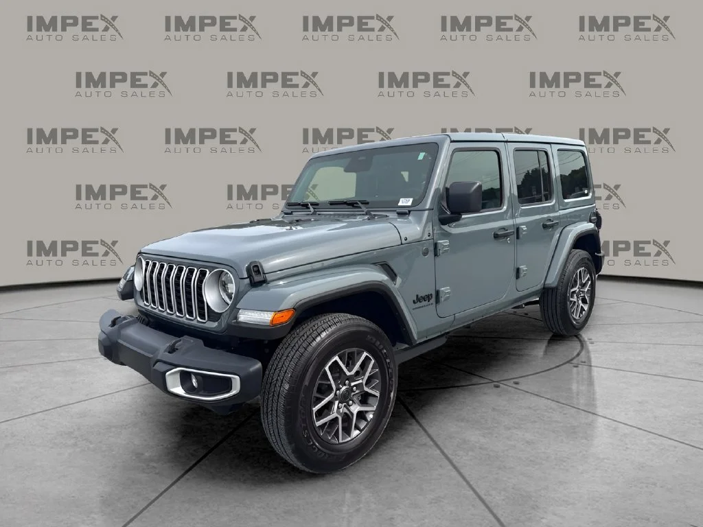 Used 2026 Gray Jeep Sahara image 1